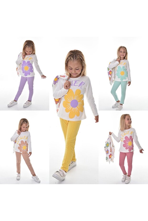 Daisy Patterned 3-Piece Set - 2