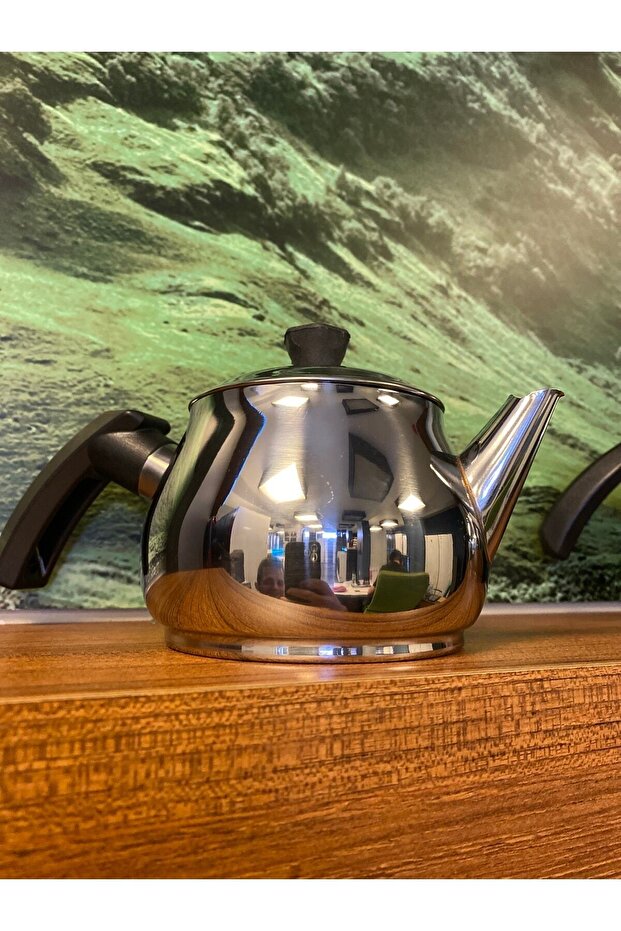 Antonio Mini Boy Siyah Çaydanlık Takımı - 3