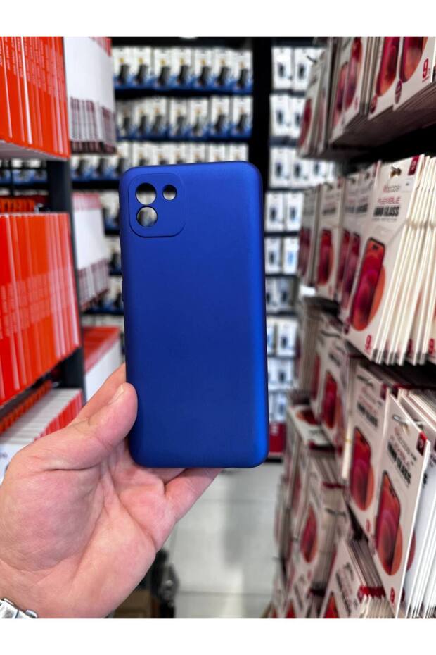Samsung Galaxy A03 Compatible Camera Protection Protrusion Soft Velvet Texture Launch Cover