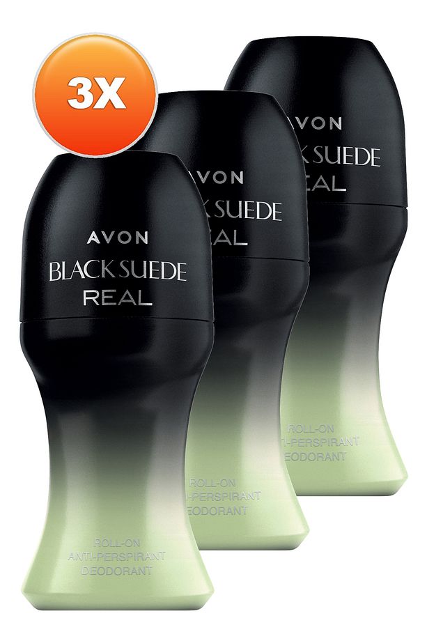 Black Suede Real Erkek Rollon 50 Ml. Üçlü Set - 2