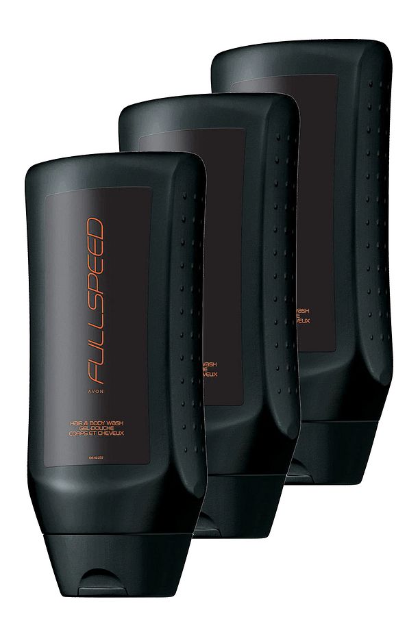 Full Speed Saç ve Vücut Şampuanı 250 Ml. Üçlü Set - 1