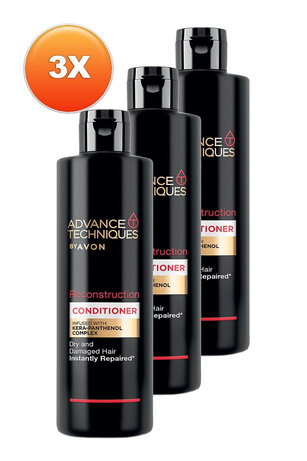 Advance Techniques Reconstruction Onarıcı Saç Kremi 250 Ml. Üçlü Set - 2