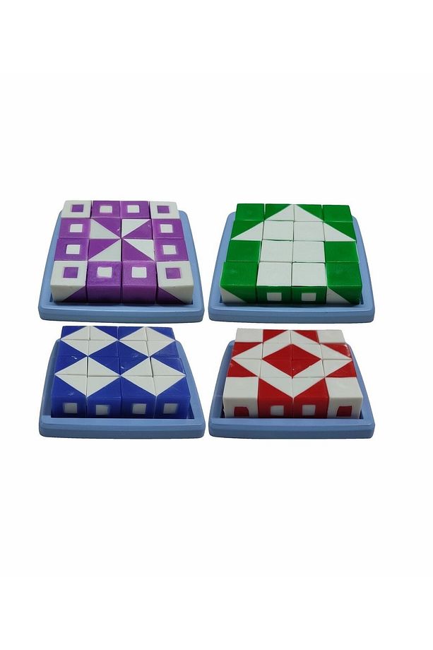 Q-boxx Cubes Qbitz Görsel Akıl ve Zeka Küpleri (YENİLENDİ) Q-bitz Q-smart Q Smart Küp Oyunu - 3