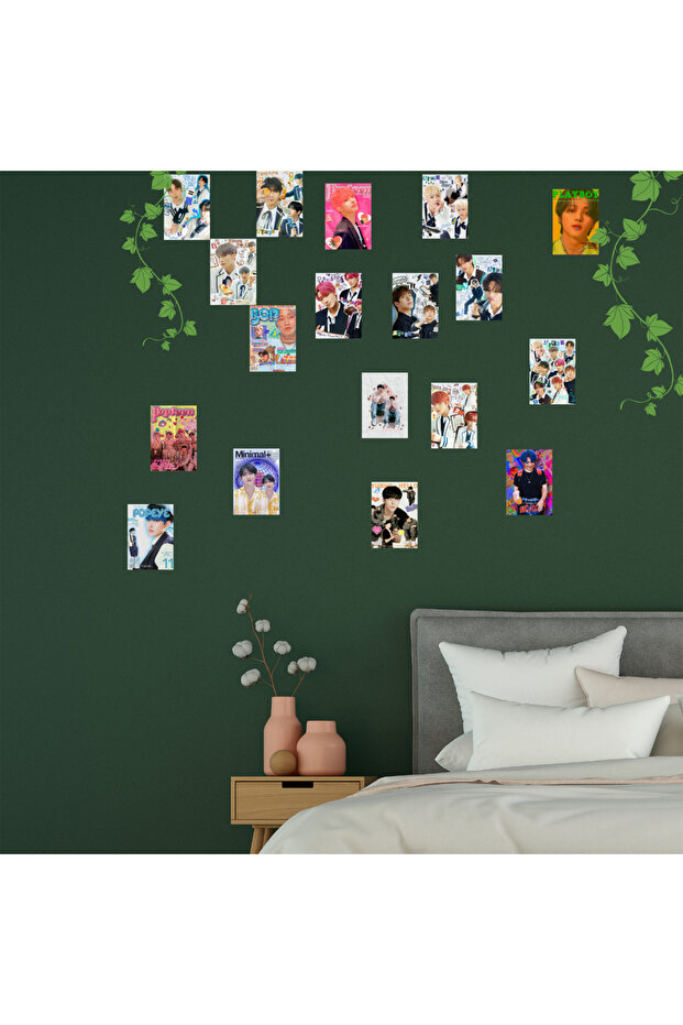 KPOP Ateez Poster Seti- 18 Adet-A5 - 5
