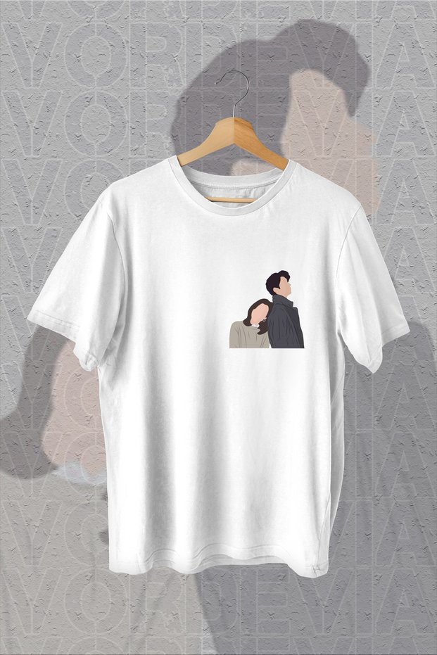 Goblin K-Drama Printed White Oversize T-Shirt
