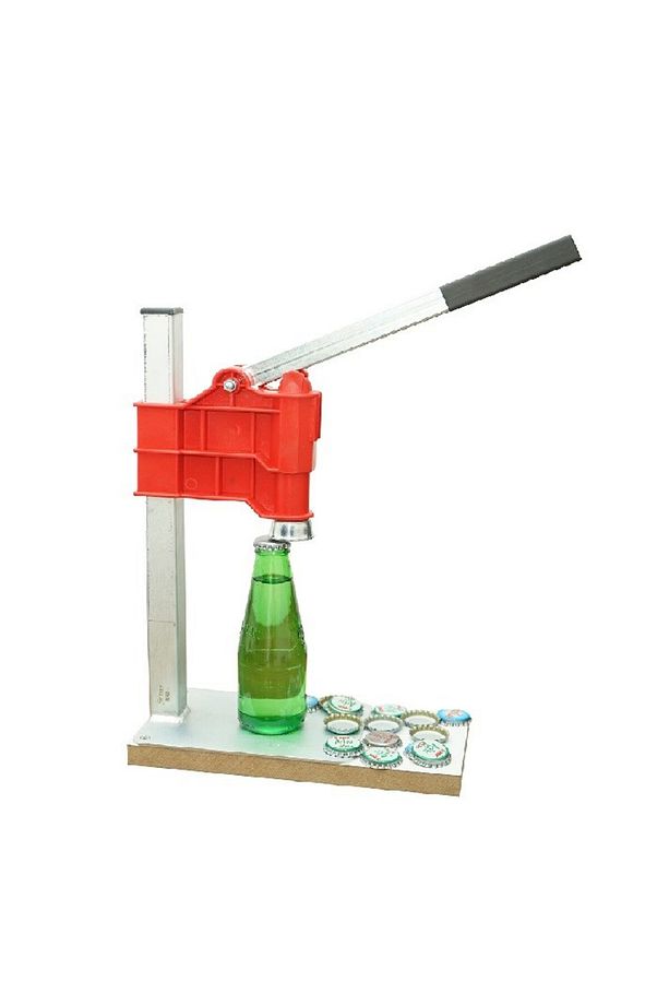 Şişe Kapağı Kapatma Makinesi Presi Tek Adet Makine + 200 kapak - 4
