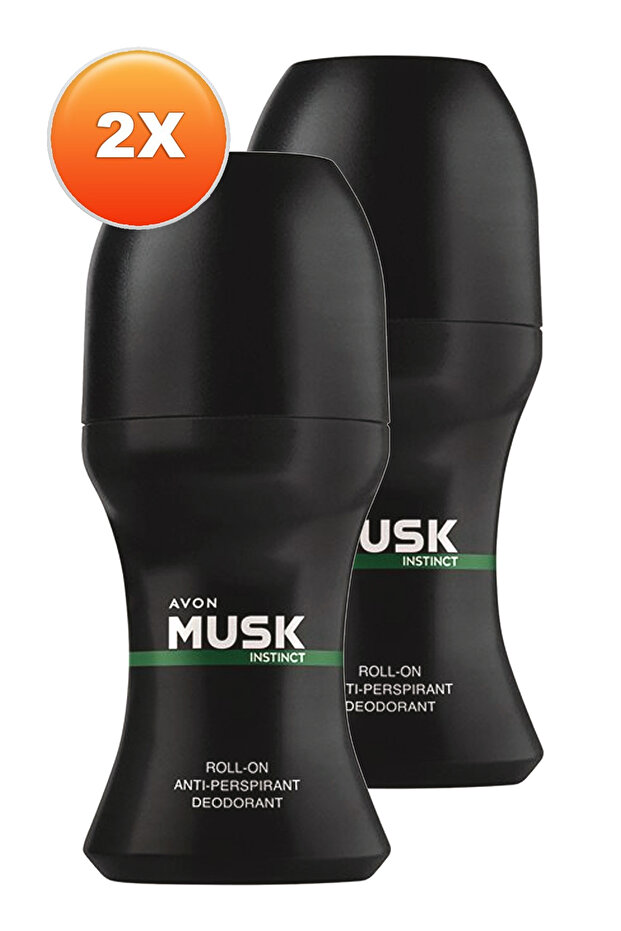 Musk Instinct Erkek Rollon 50 ml İkili Set - 2