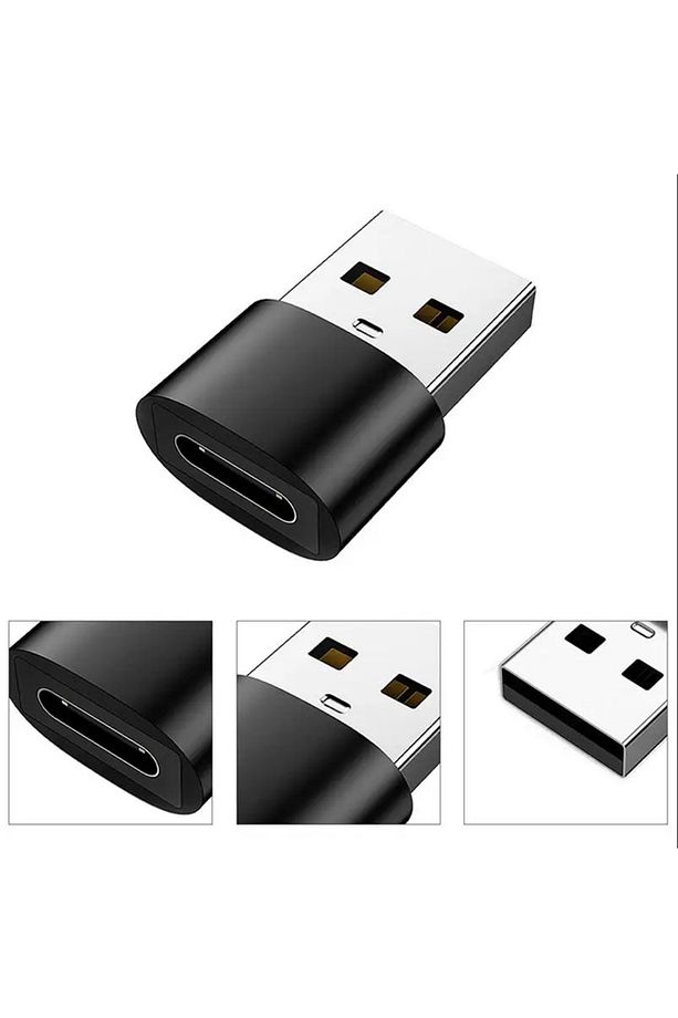 Erkek Usb Dişi Type-c Çevirici Dönüştürücü Adaptör - 3