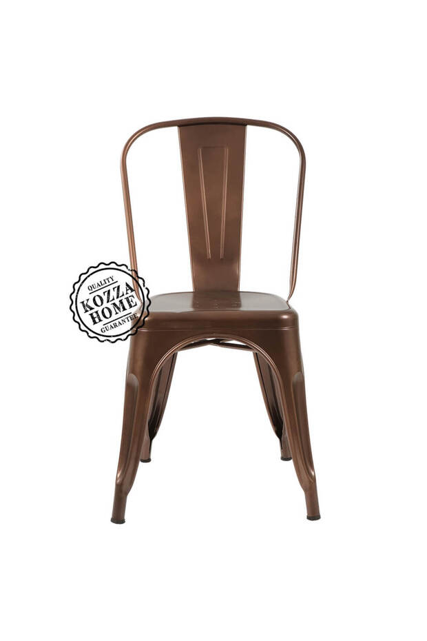 Tolix Sandalye Bronz - 5