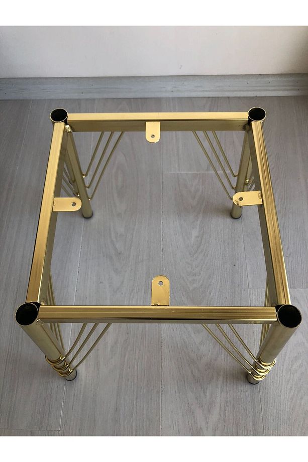 METAL, 40 CM GOLD KAPLAMA SANDALYE AYAĞI (2 ADET) - 6