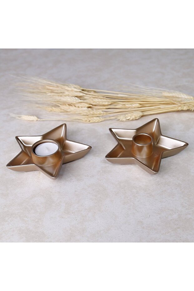 Evora Tealight Mumluk Vizon - 2