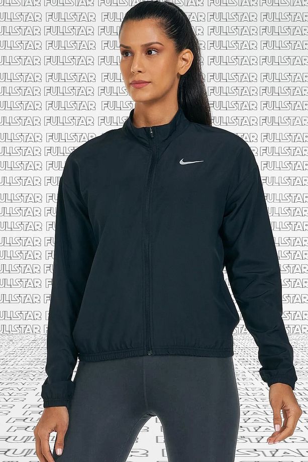 Running Full Zip Jacket Packable Çantaya Dönüşebilen Spor Ceket Siyah - 3