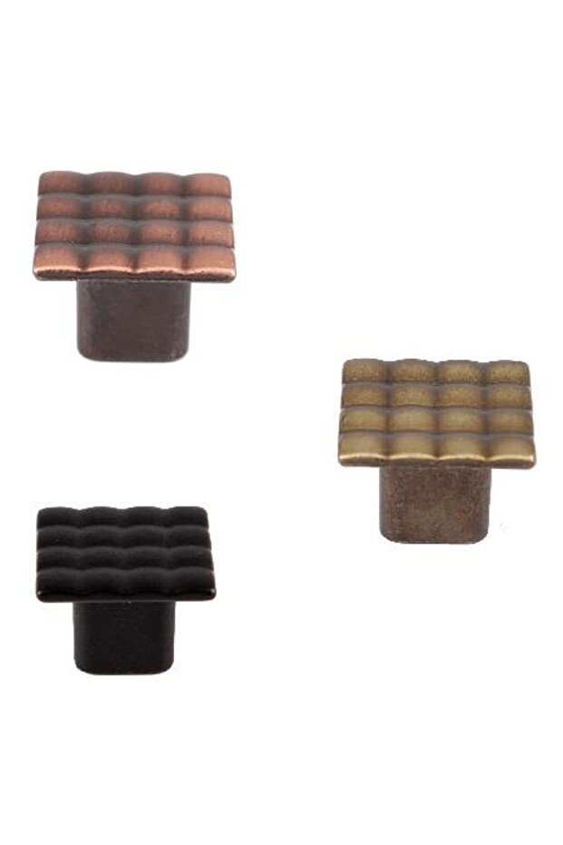 Defne Düğme Kulp (2 Adet) Siyah - 1