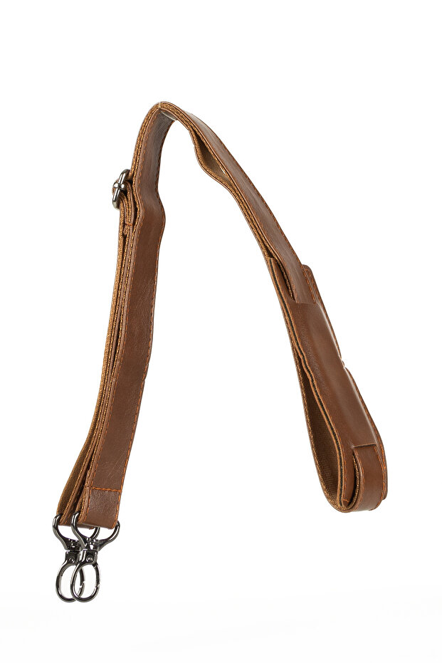 Adjustable Leather Bag Long Strap - 2