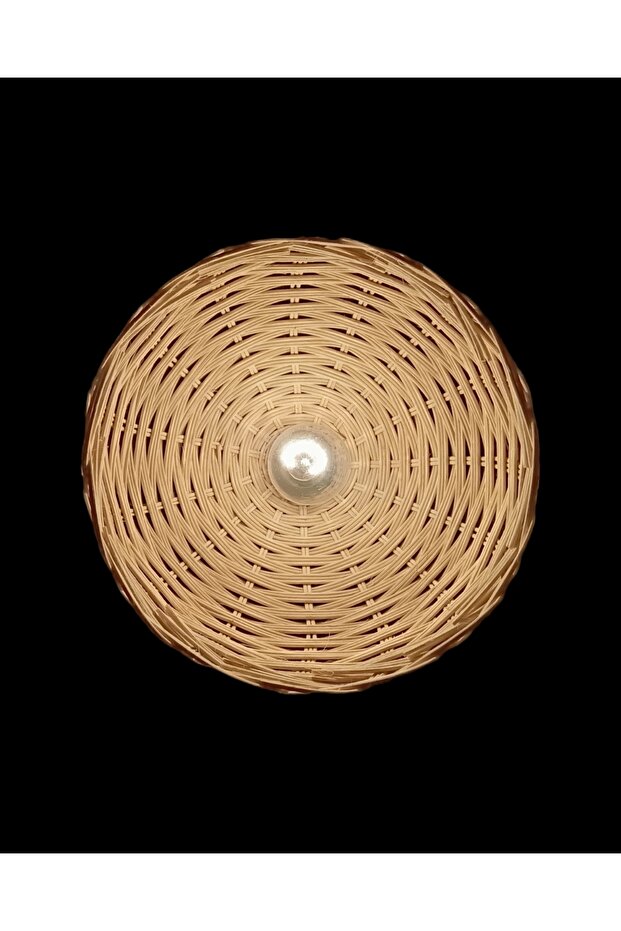 Lampega Rattan Bambu Avize - 3