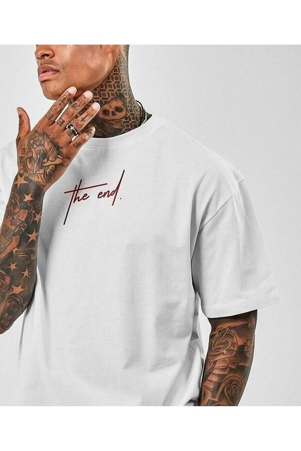 The End Printed Beyz Oversize T-shirt