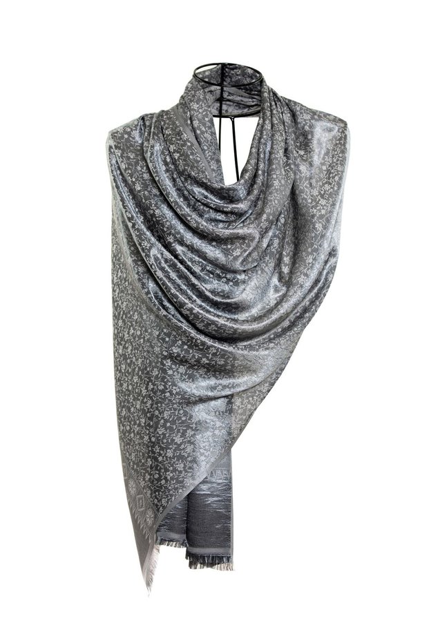 Tapestry Silk Shawl