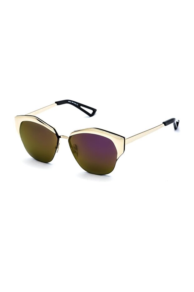 Geometric Frame Mirrored UV400 Protection Women's Snowboard/Ski Glasses