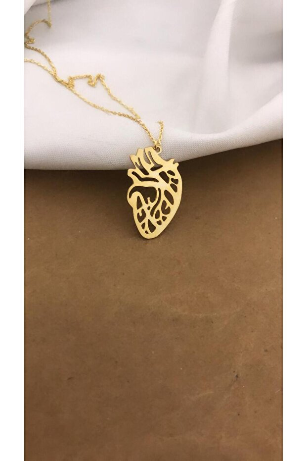 Anatomik kalp Kolye - 1