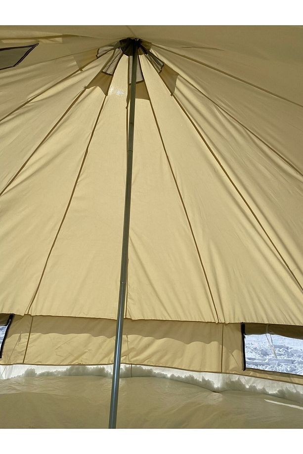 Zeycamping 9 M2 Kamp Orman Dağcı 4 Mevsimlik Çadır Koruma Örtüsü Soba Adaptörü - 7