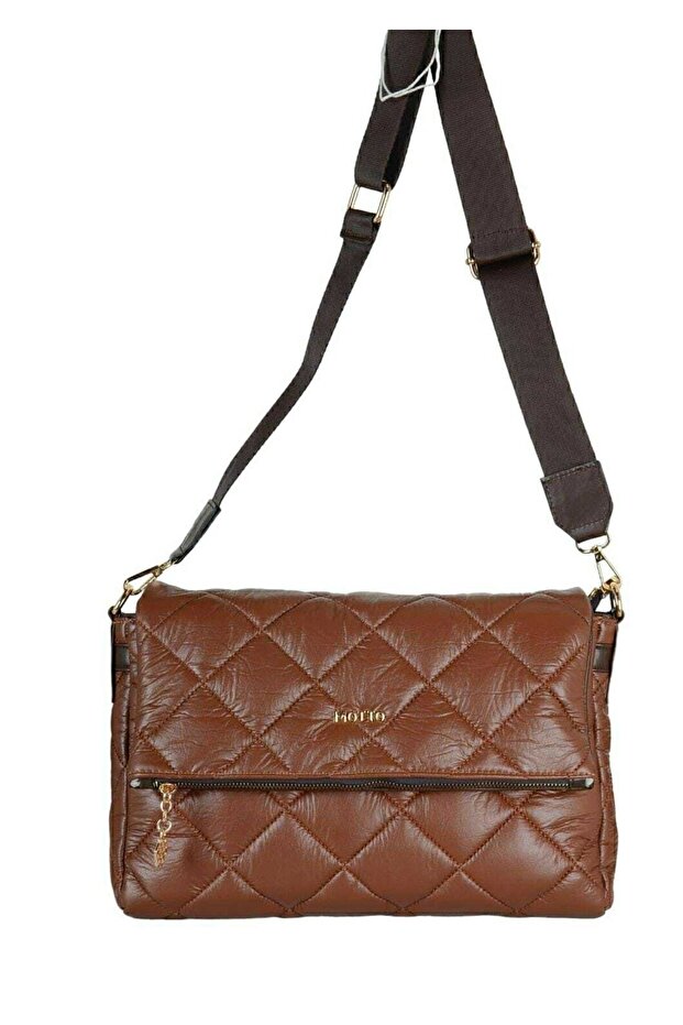 Puff Kumaş Çapraz Çanta - 2