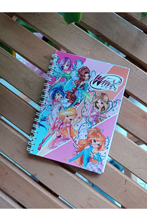 Winx Clup Spiralli a6 Boy Defter Pembe - 1