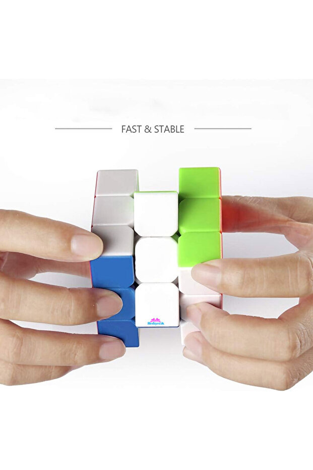 Speed 3X3 Stickerless Intelligence Cube Intelligence Cube Rubik Cube - 3