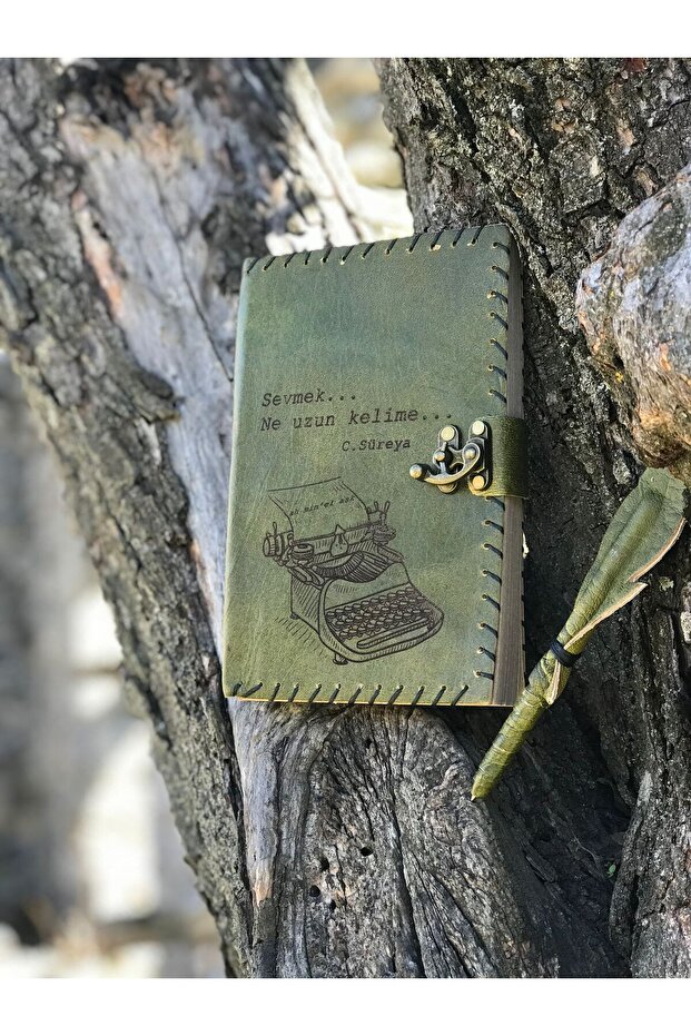 cemal süreya hediyelik deri defter - 1