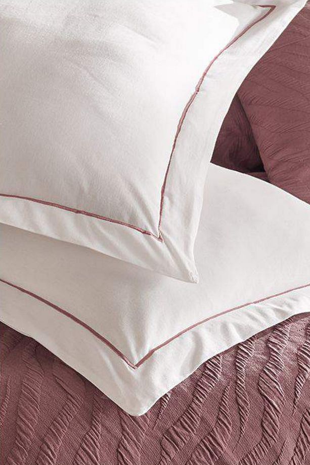 Şaheser 240x260 Zebra Çift Kişilik Yatak Örtüsü Seti Mürdüm - 2