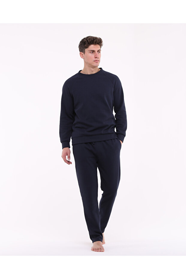 σετ πιτζάμες βάφλα - 1