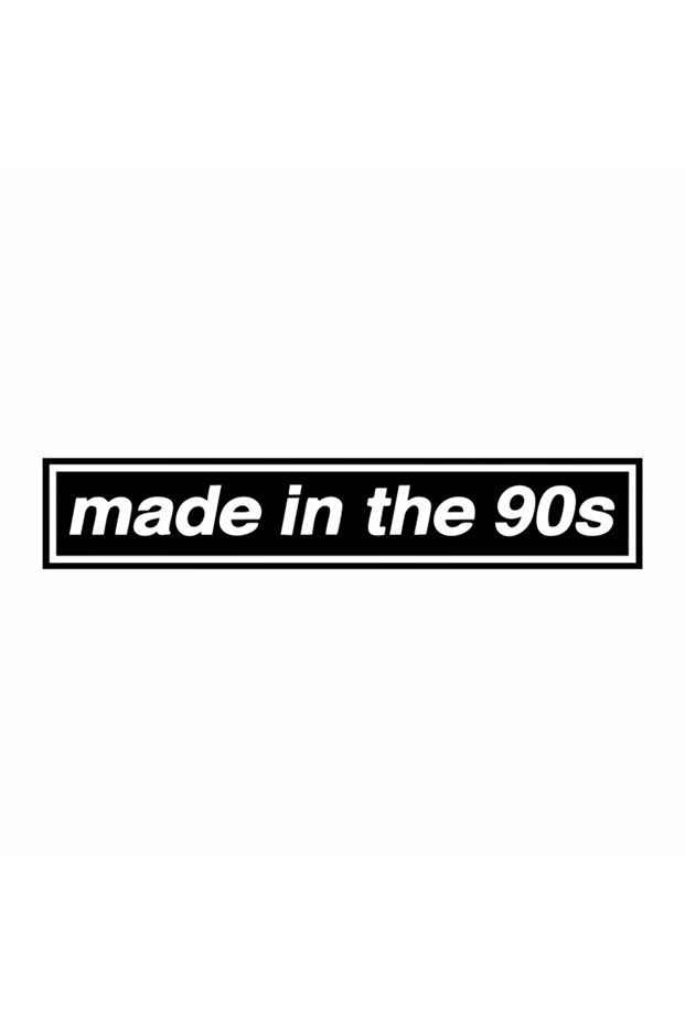 Made In The 90s Car Sticker 26x5 Cm Blue