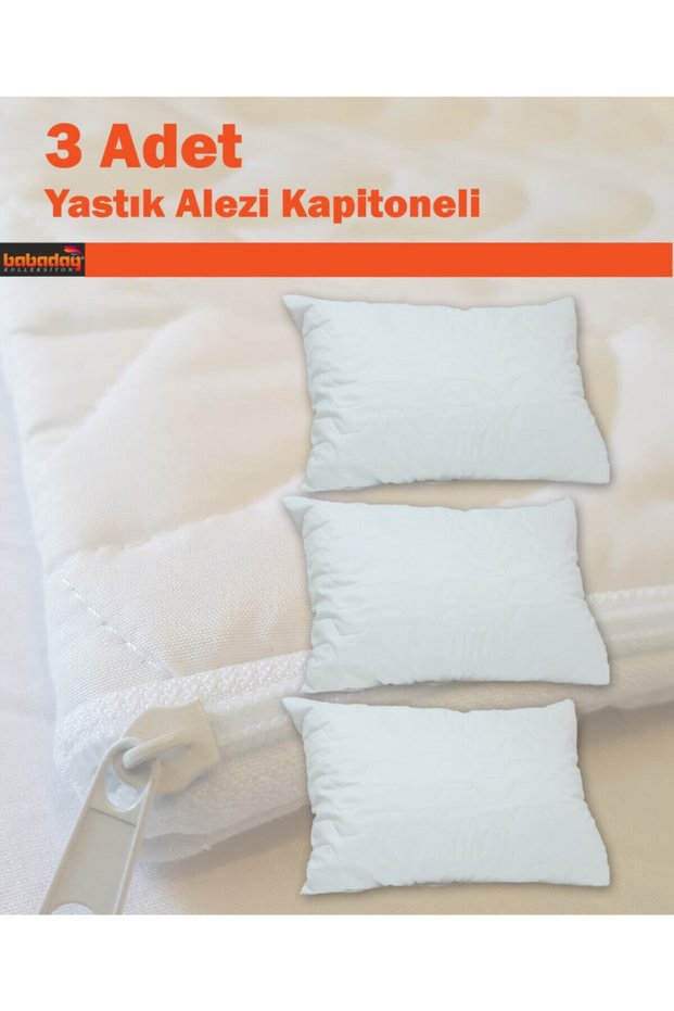 Mattresses Pillow Mattresses 3 Pack Standard Quilted Product 110gr/m2 Fiber
