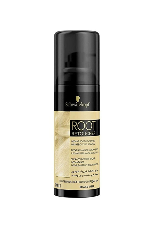 Root Retoucher Beyazları Kapatan Sprey Boya Sarı 120 ml 2 Adet - 2