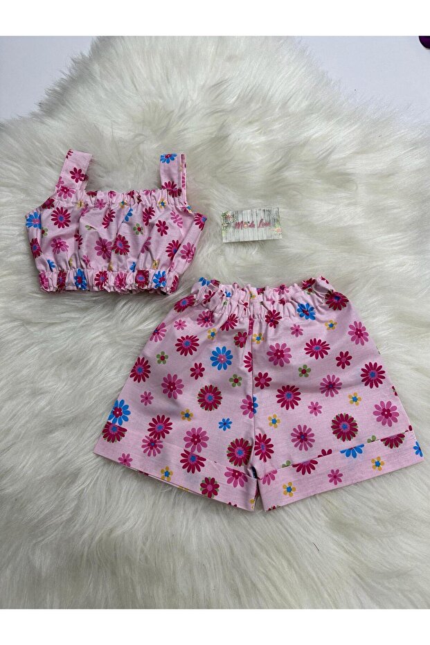 Crop & Şort Takım - 2