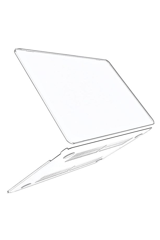 Apple Macbook Air 13.6 M2 M3 M4 Çip 2022 2024 2025 A2681 A3113 A3240 Kılıf Şeffaf Tam Koruma Kapak - 6