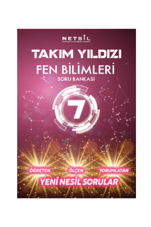 Netbil Yayıncılık 7. Sınıf Takım Yıldızı Seti, Soru Bankası (Türkçe, Matematik, Fen) - 4