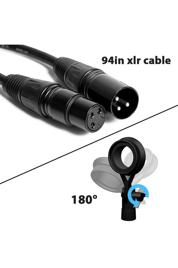Condenser Stüdyo Mikrofonu Full Paket - 4