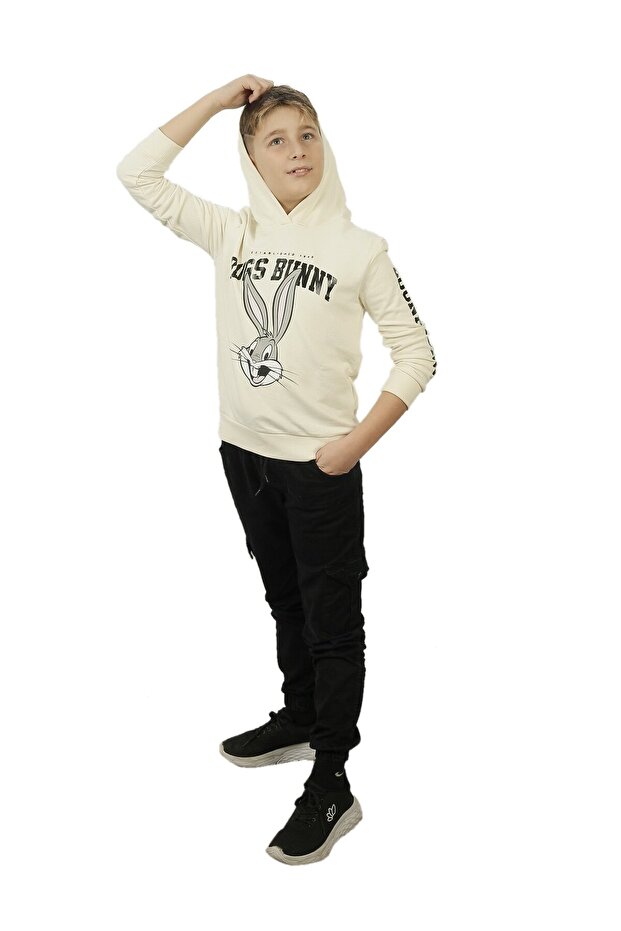 BUGS BUNNY KAPSONLU SWEAT