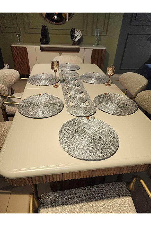 İşlemeli Supla Runner Seti, Supla, Runner, Amerikan servis - 2