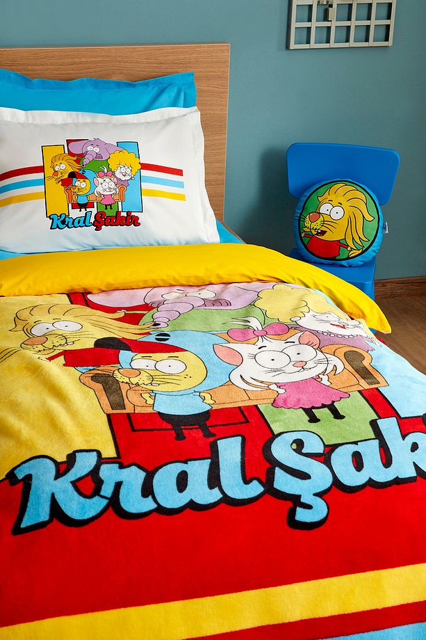 Kral Şakir Sıkı Dostlar Tek Kişilik Battaniye - 4