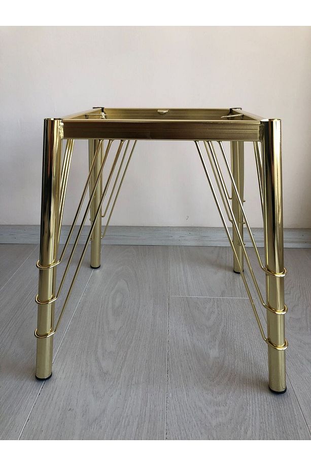 METAL, 40 CM GOLD KAPLAMA SANDALYE AYAĞI (2 ADET) - 5