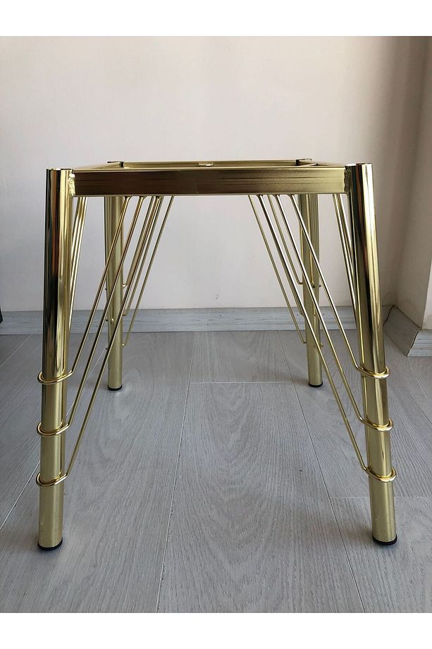 METAL, 40 CM GOLD KAPLAMA SANDALYE AYAĞI (2 ADET) - 2