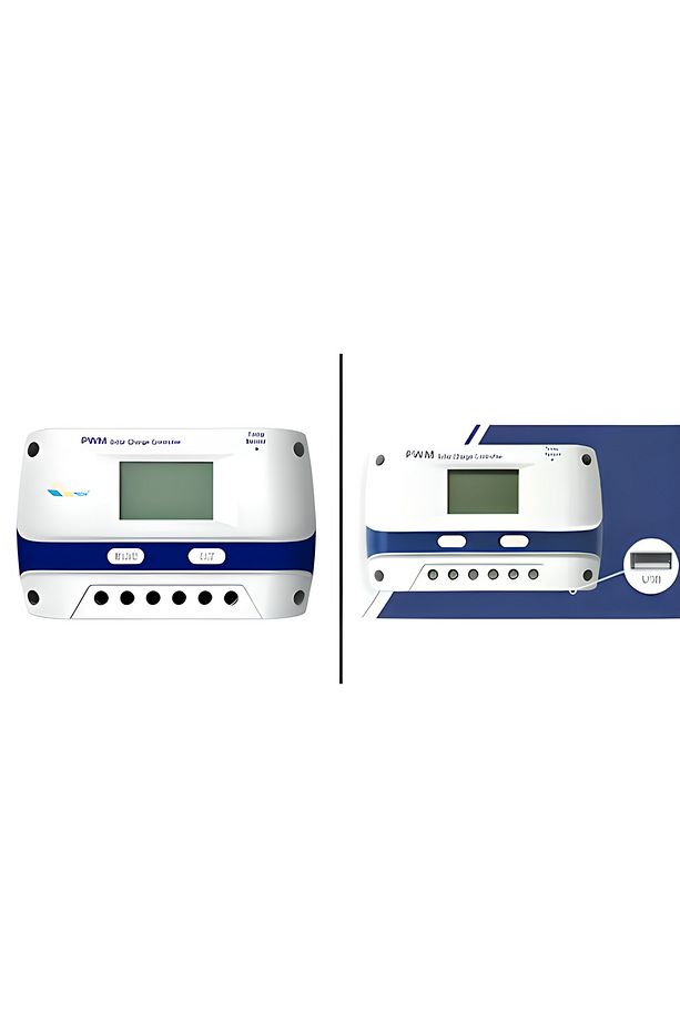 50 A Amper PWM Şarj Kontrol Cihazı 12/24V 50 AH Usb Çıkışlı - 1