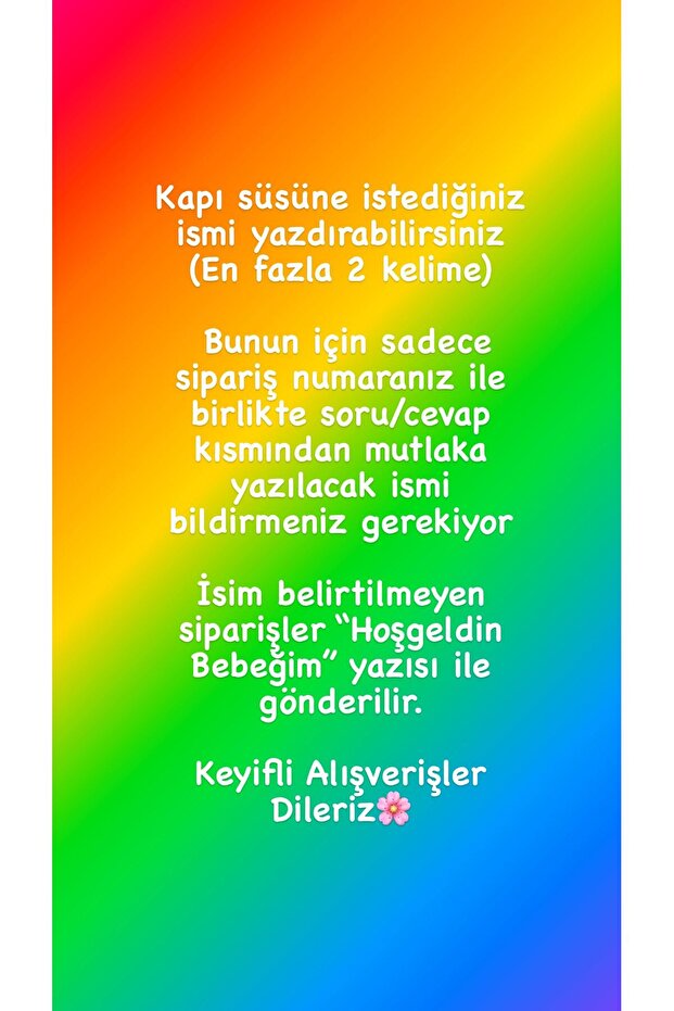 Kapı Süsü + Yastık + Sepet Komple Set - 2