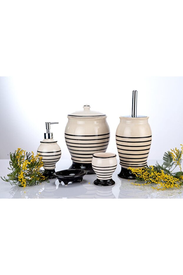 Naomi Colllection Lux 5-Piece Bathroom Set