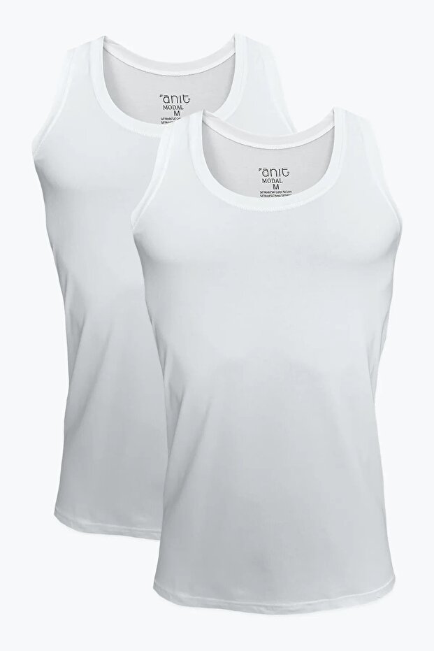 Erkek Modal Askılı Atlet / 2 Adet - 1