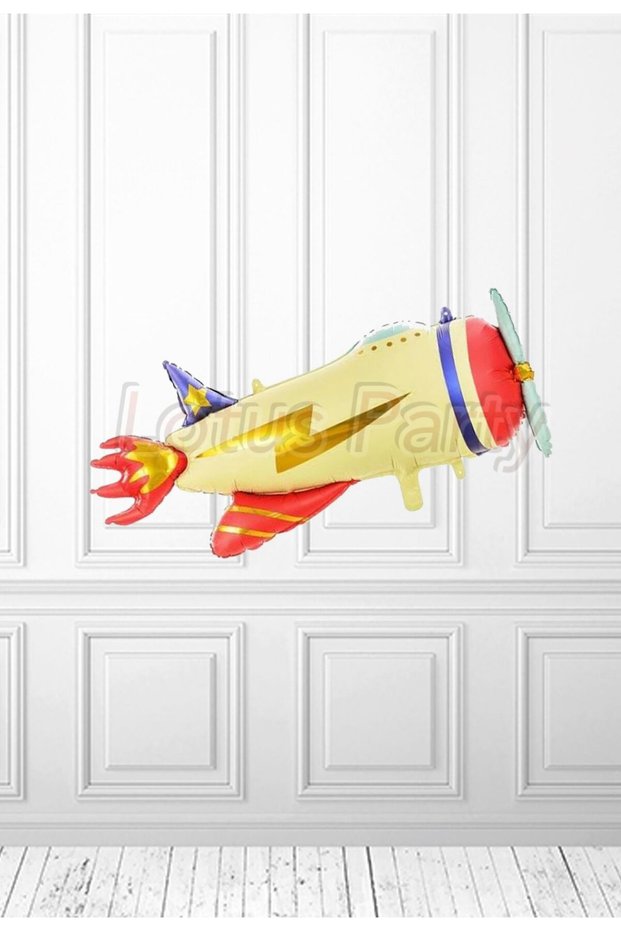 Retro Airplane Foil - Pinterest Airplane Foil Balloon - Model Airplane Foil Balloon 1 Piece