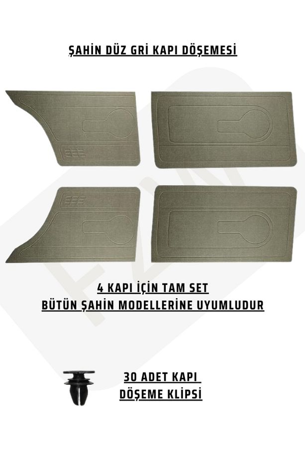 KAPI DÖŞEMESİ GRİ TOFAŞ M131 ŞAHİN - 1
