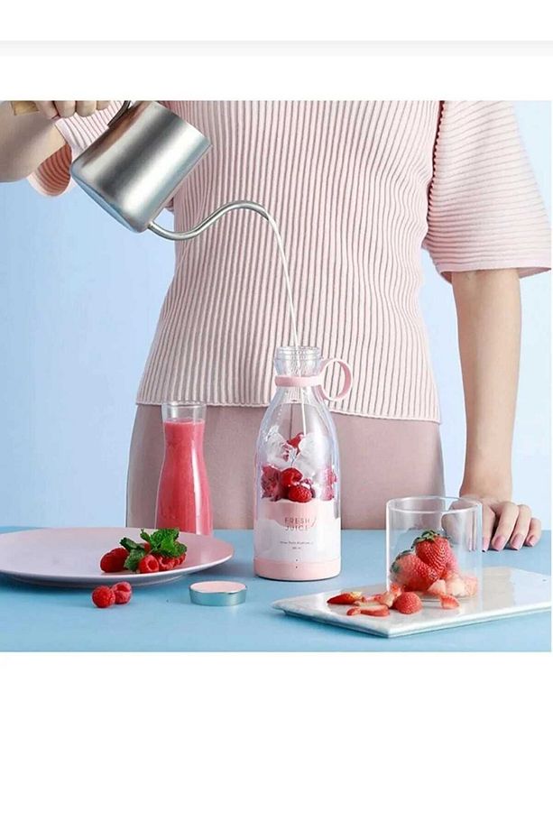 Taşınabilir Kablosuz Şarjlı Kişisel Smoothie El Blender Fresh Juice Blender - 2