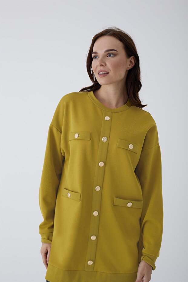 METAL DÜĞMELİ TUNİK - 1